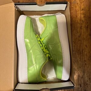 Air force 1s lime green 12Us